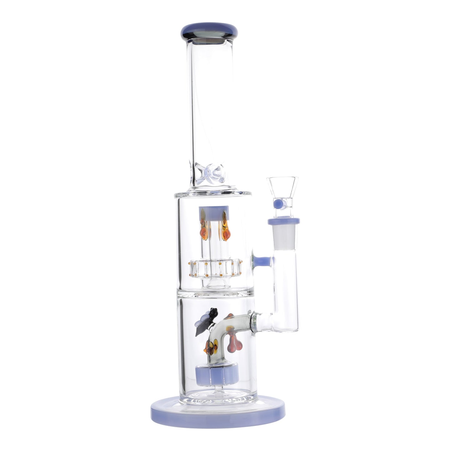 Royal Glass Honey Hive Percolator Bong 14in