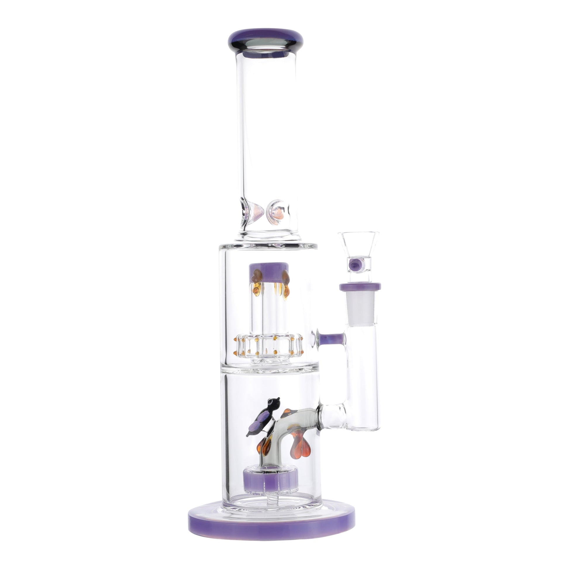 Royal Glass Honey Hive Percolator Bong 14in