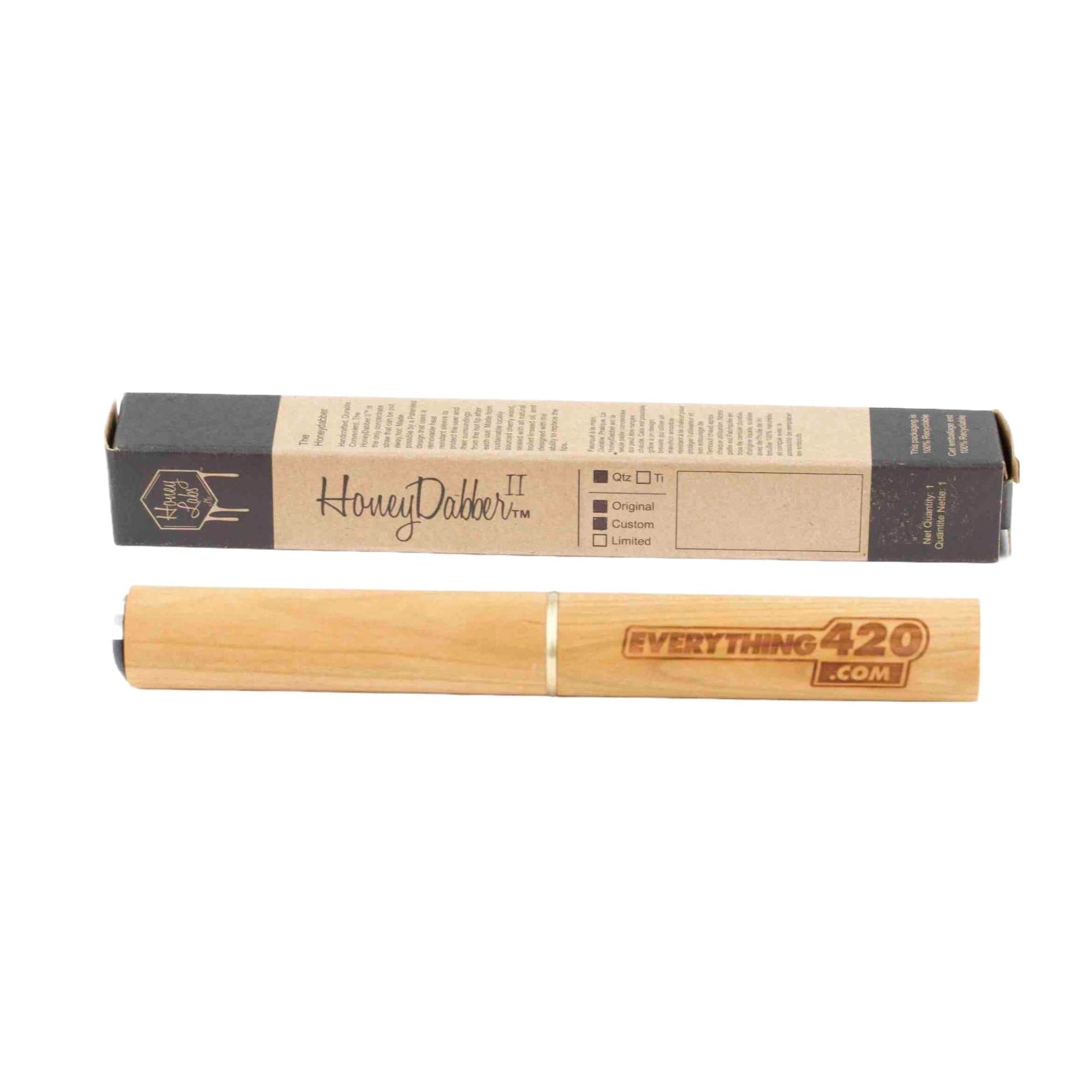 Honey Labs HoneyDabber II Nectar Collector Brass Wood