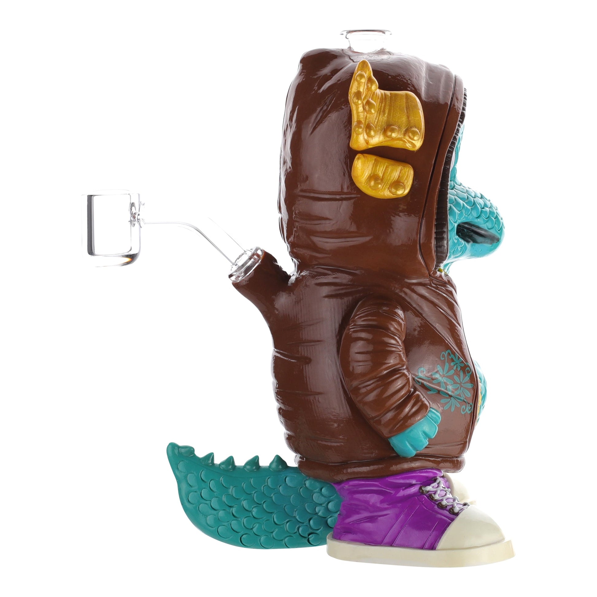 Royal Glass Hood Scale Dab Rig 7in