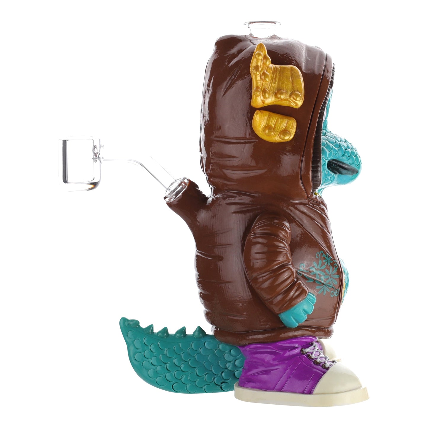 Royal Glass Hood Scale Dab Rig 7in