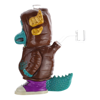 Royal Glass Hood Scale Dab Rig 7in