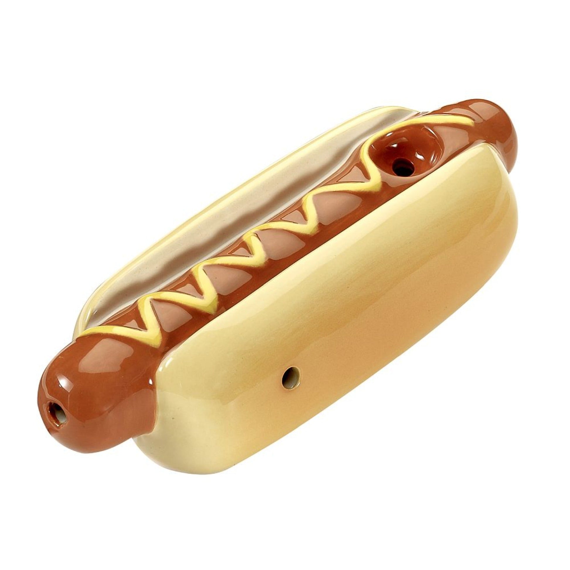 Fashion Craft Hot Dog Pipe 7in Ceramic