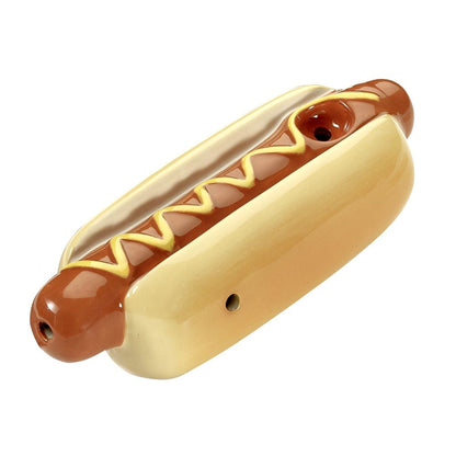 Fashion Craft Hot Dog Pipe 7in Ceramic