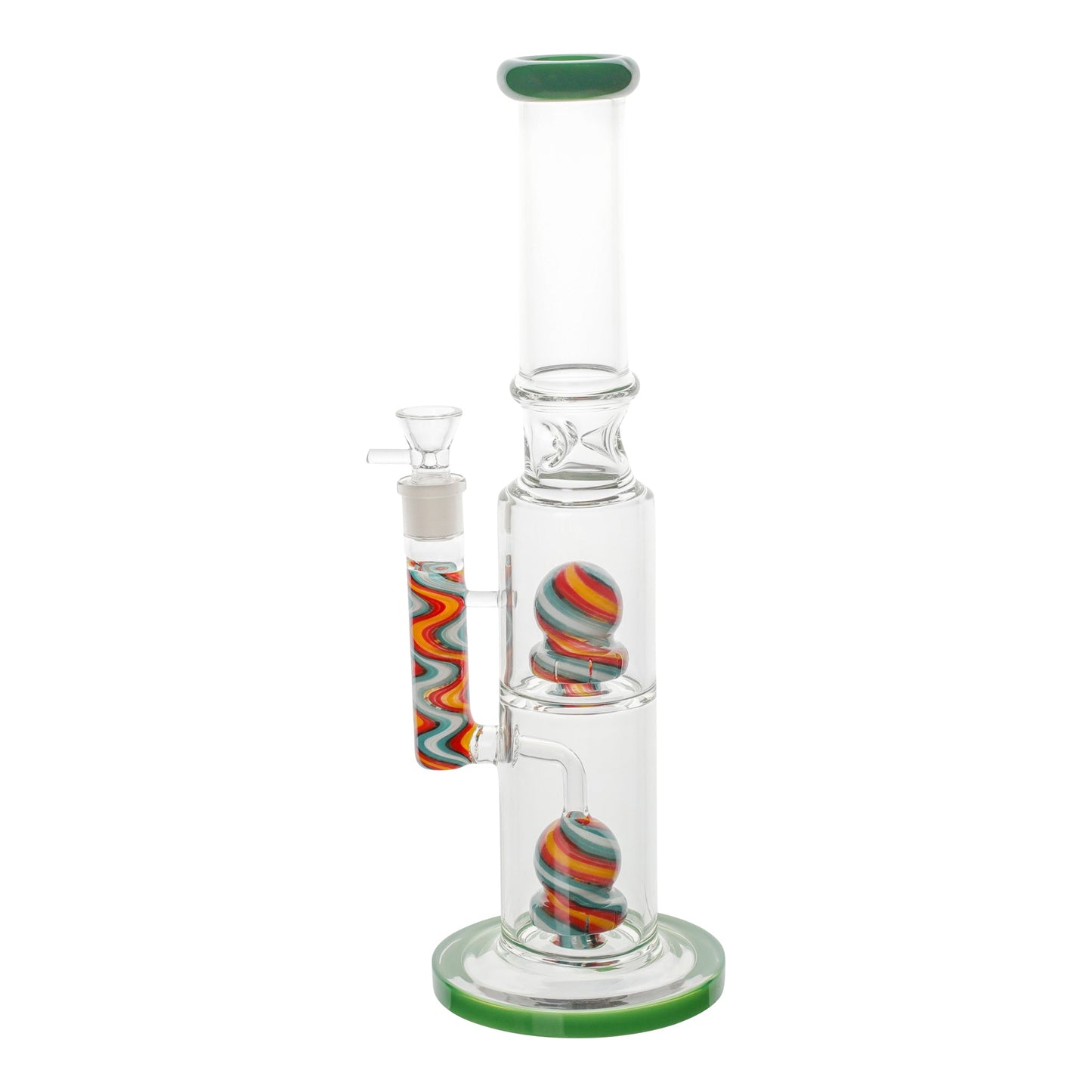 Amy Straight Tube Barbershop Bong 16in