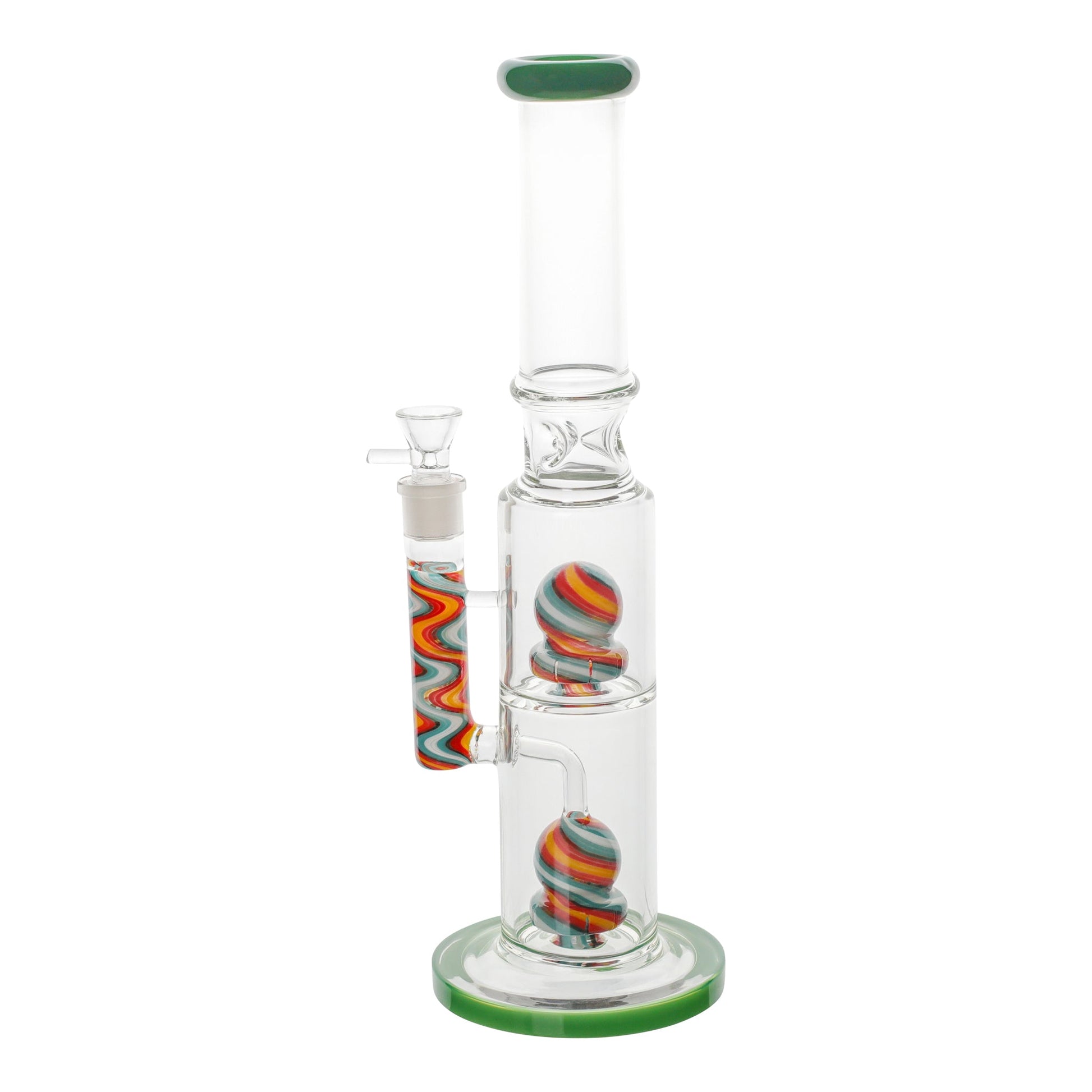 Amy Straight Tube Barbershop Bong 16in