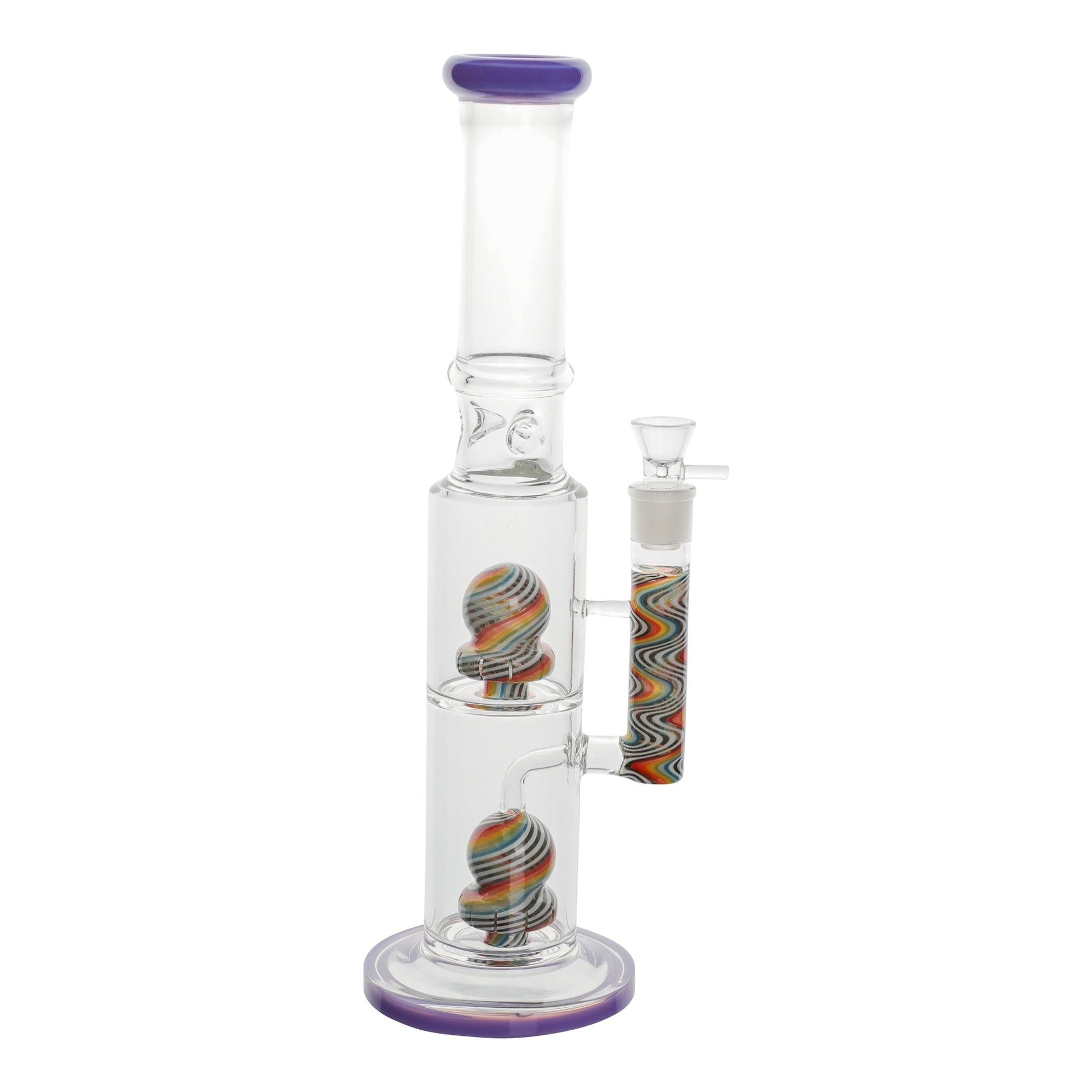 Amy Straight Tube Barbershop Bong 16in
