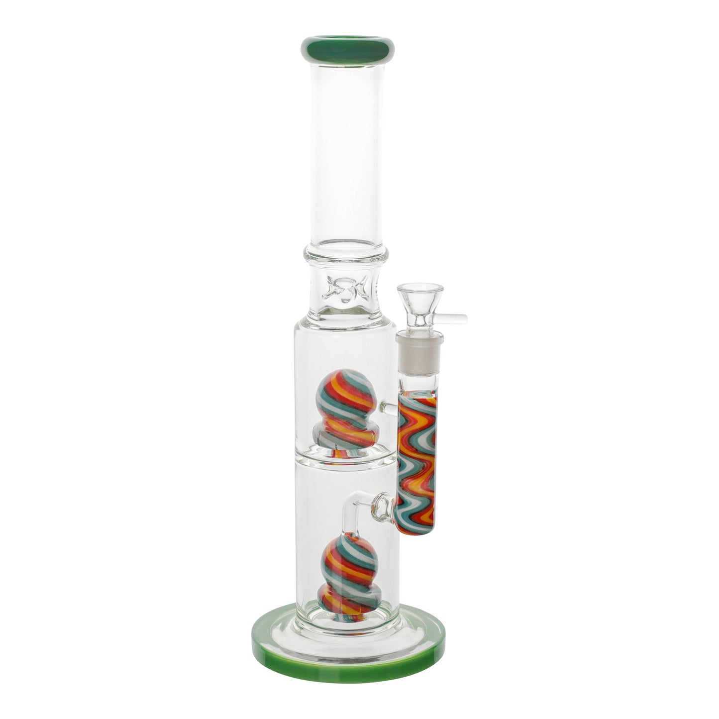 Amy Straight Tube Barbershop Bong 16in