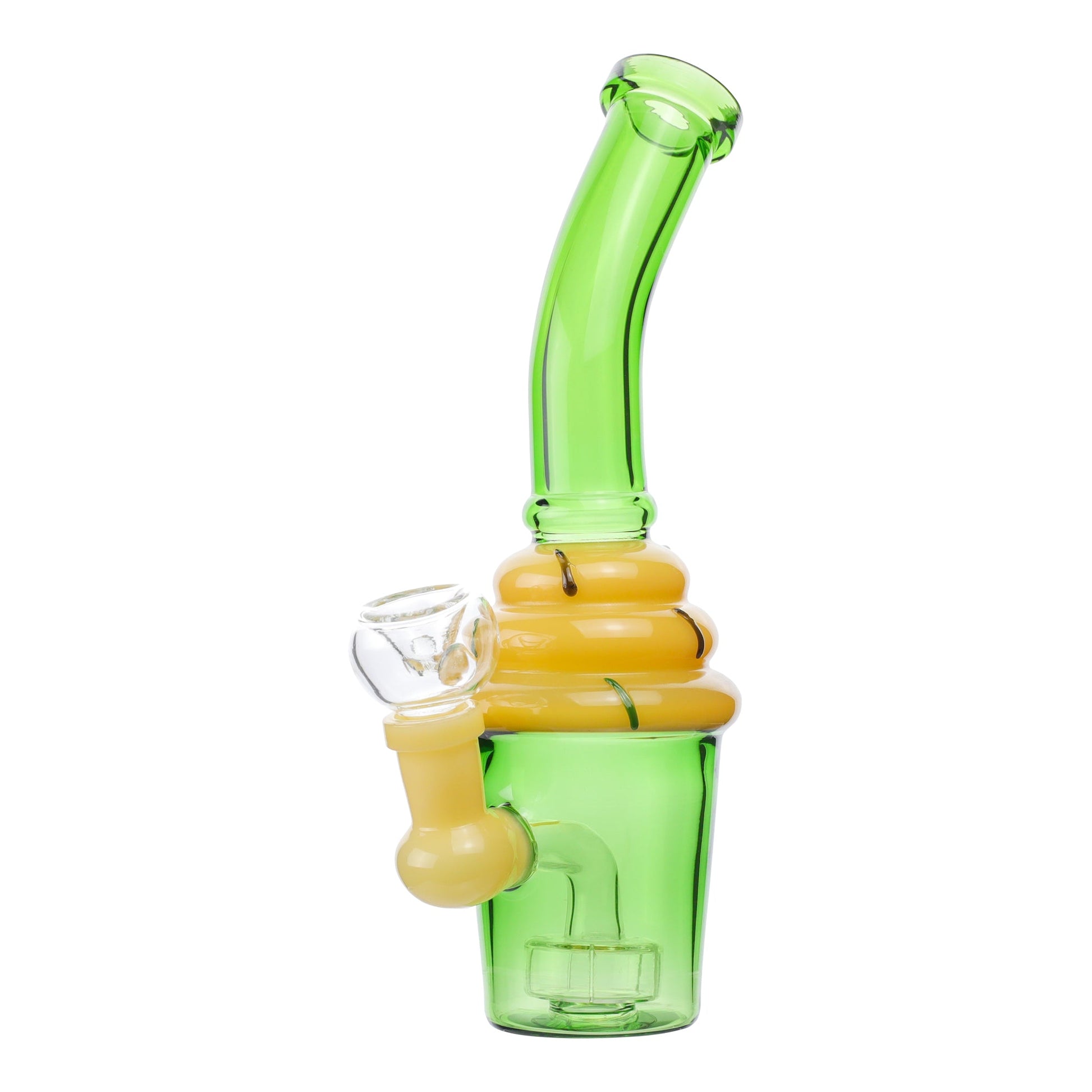 Allied International Iced Cupcake Perc Bong 6in
