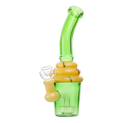 Allied International Iced Cupcake Perc Bong 6in