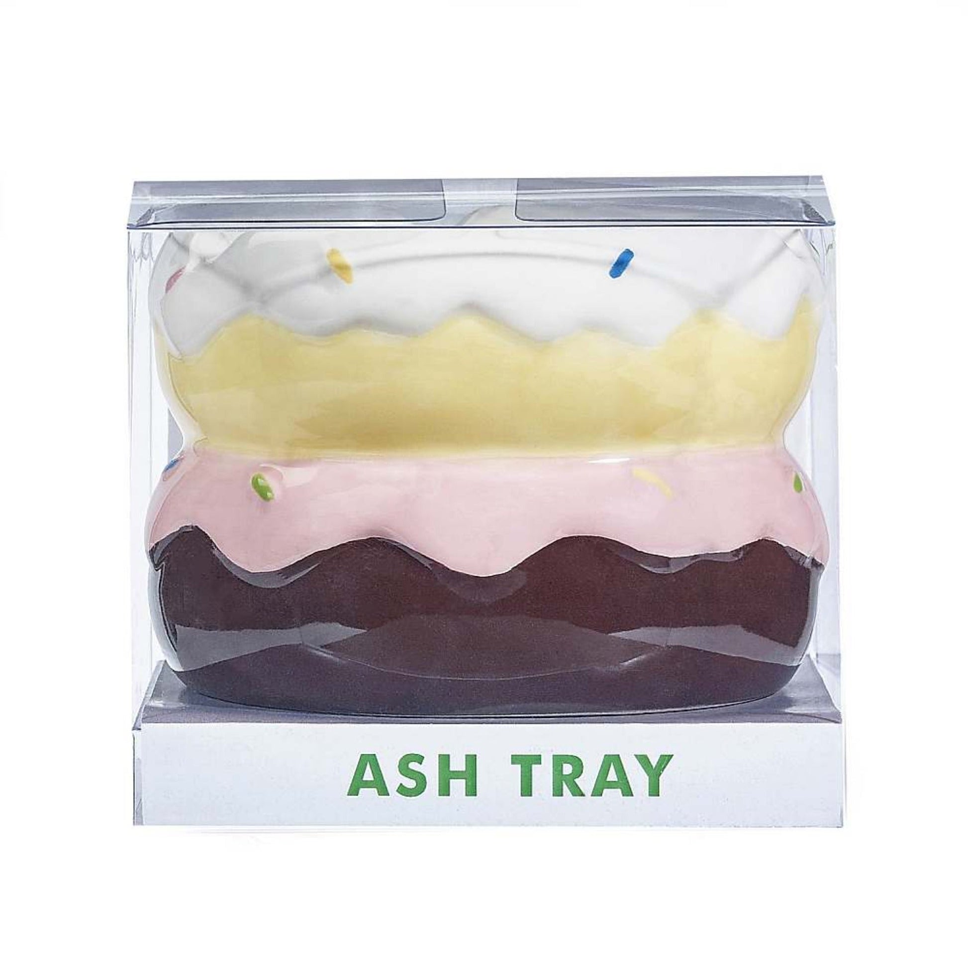 Fashioncraft Iced Donut Ashtray 4in Ceramic