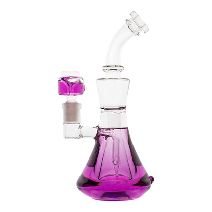 Amy Icey Glyco Chill Beaker Bong 8.5in Glass