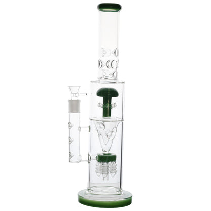 Icey Tree Perc Bong 17in Borosilicate Glass
