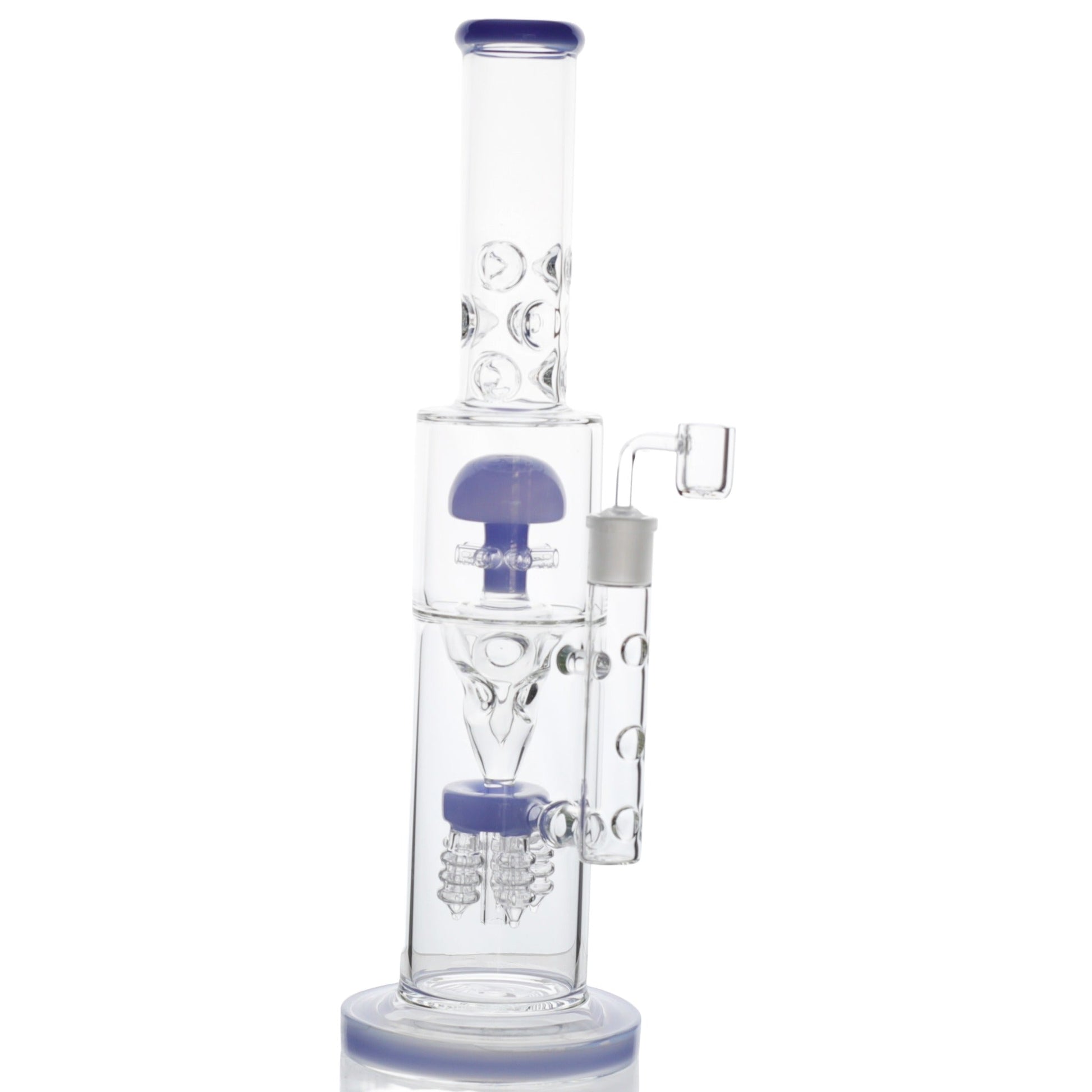 Icey Tree Perc Bong 17in Borosilicate Glass