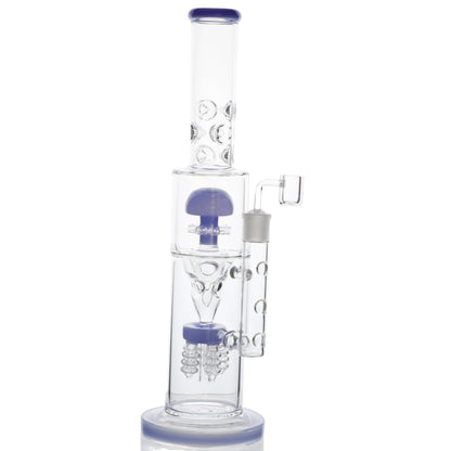 Icey Tree Perc Bong 17in Borosilicate Glass