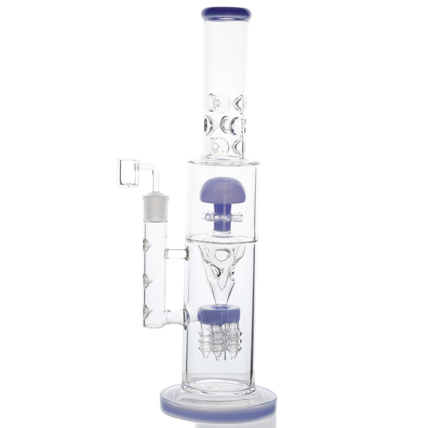 Icey Tree Perc Bong 17in Borosilicate Glass