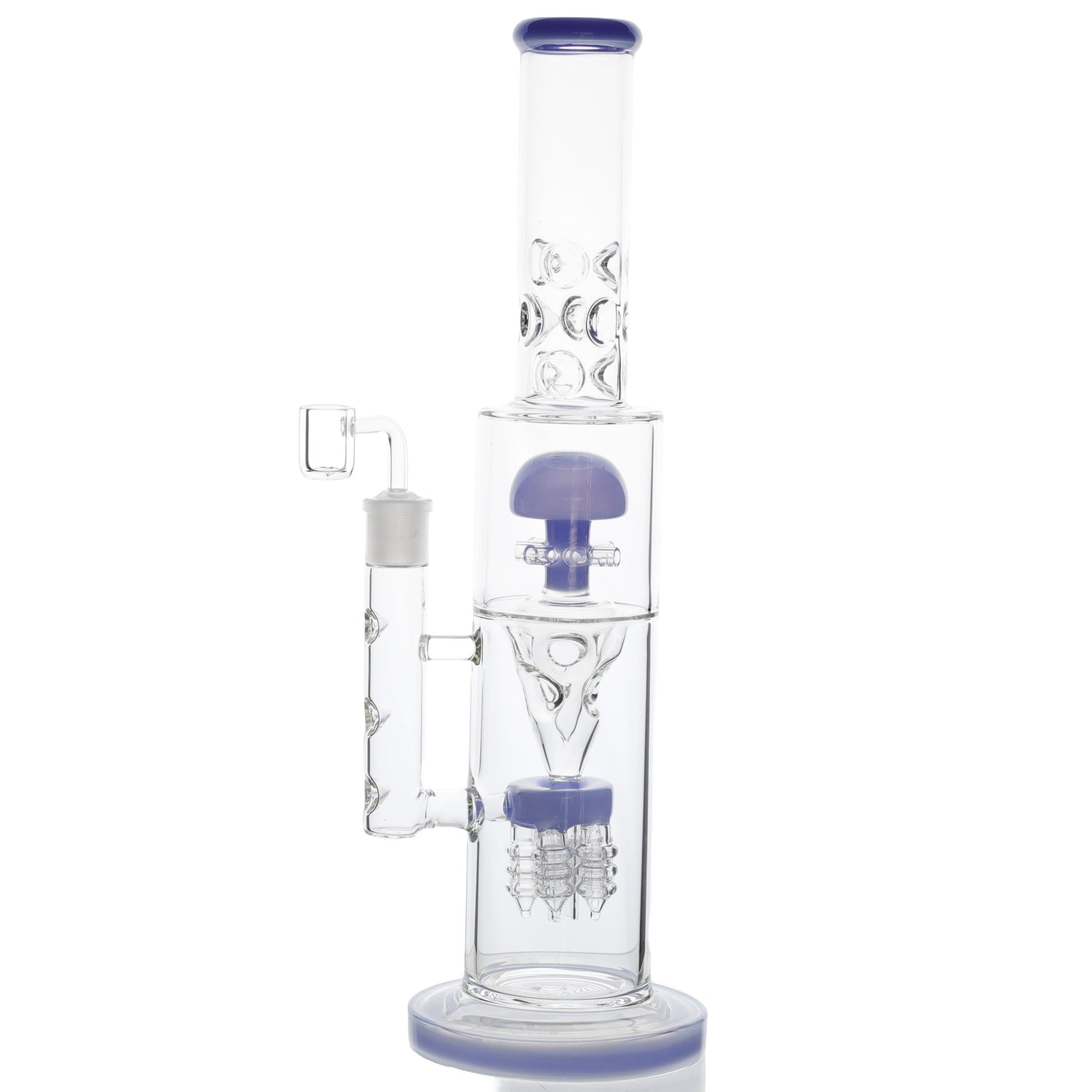 Icey Tree Perc Bong 17in Borosilicate Glass