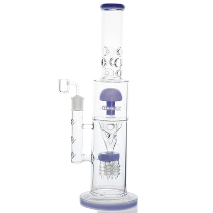 Icey Tree Perc Bong 17in Borosilicate Glass