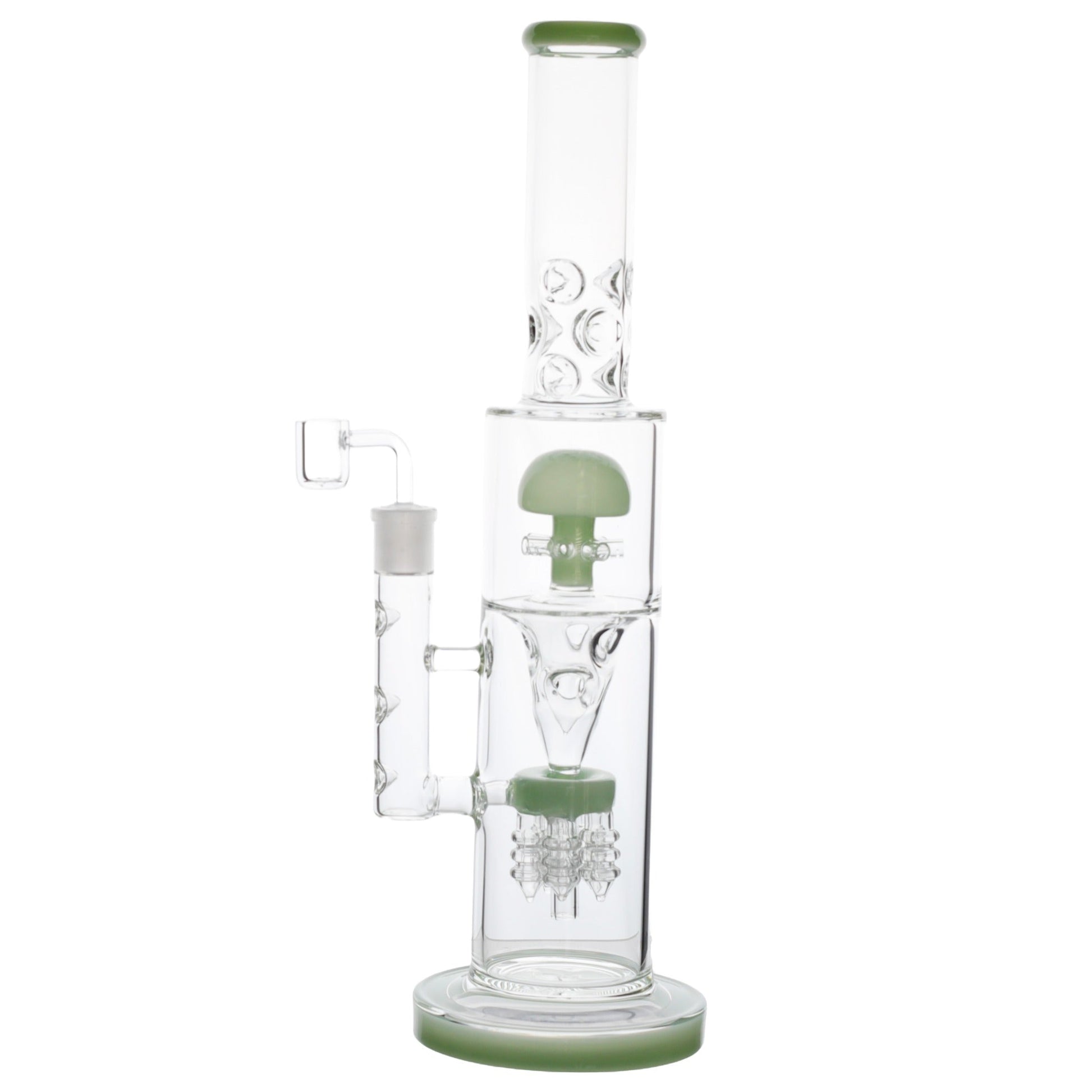 Icey Tree Perc Bong 17in Borosilicate Glass