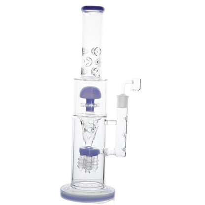 Icey Tree Perc Bong 17in Borosilicate Glass