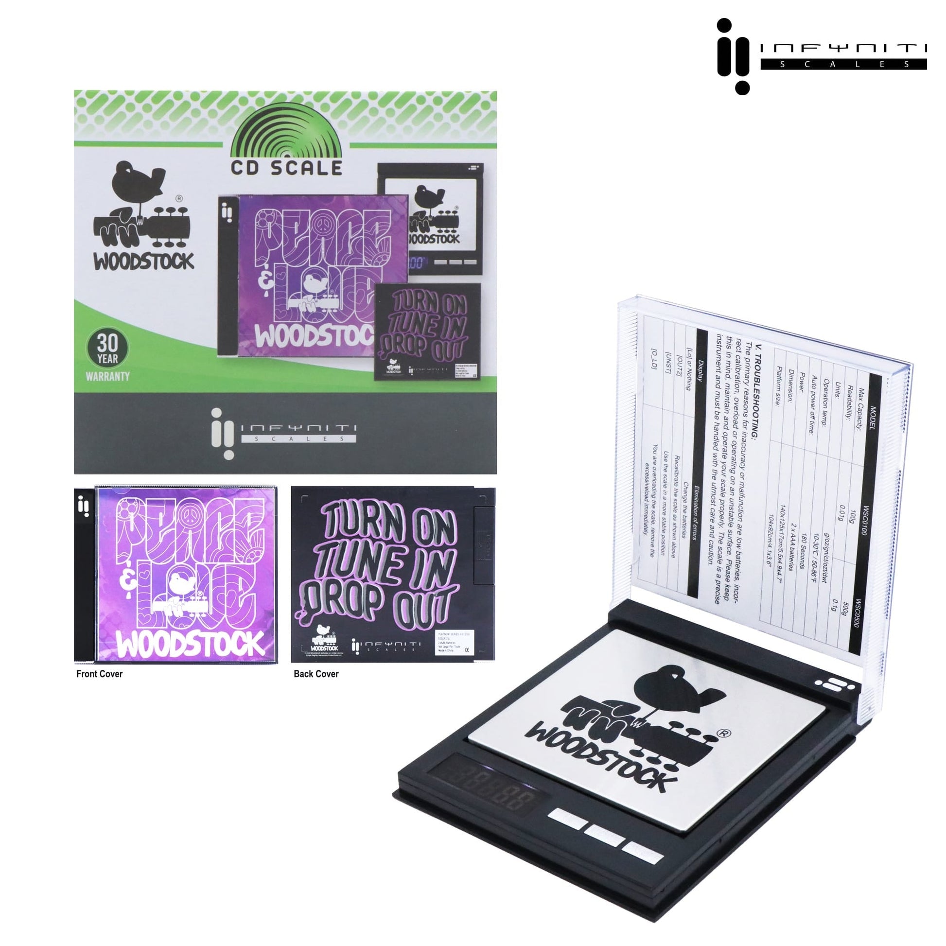 Infyniti Licensed Collection Pocket Scale 100gx0.1g