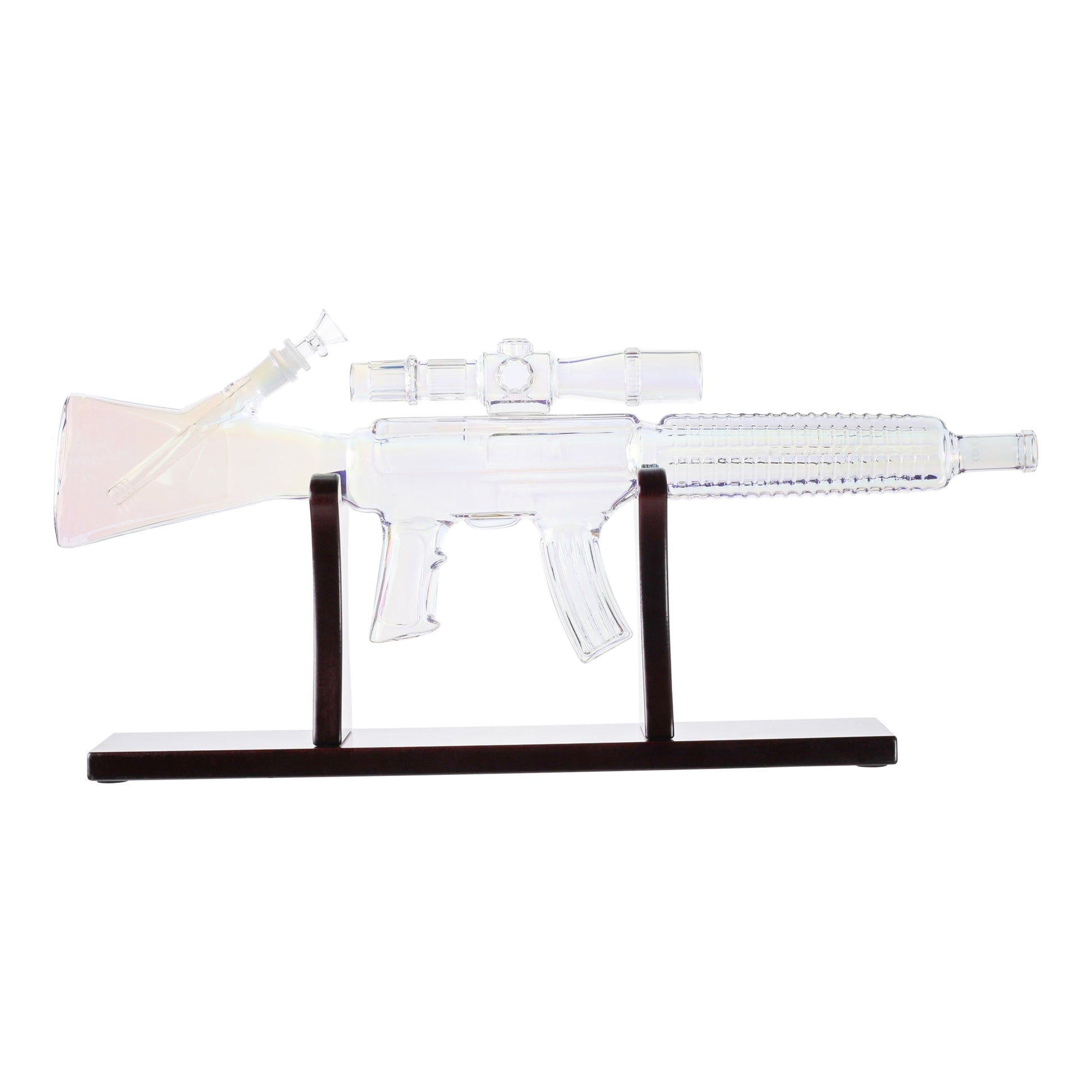Iridescent AK-47 Bong 24in