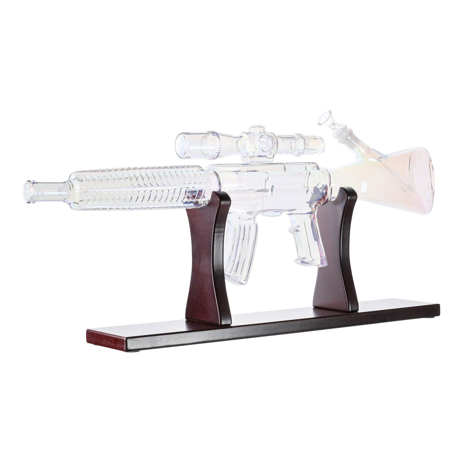 Iridescent AK-47 Bong 24in