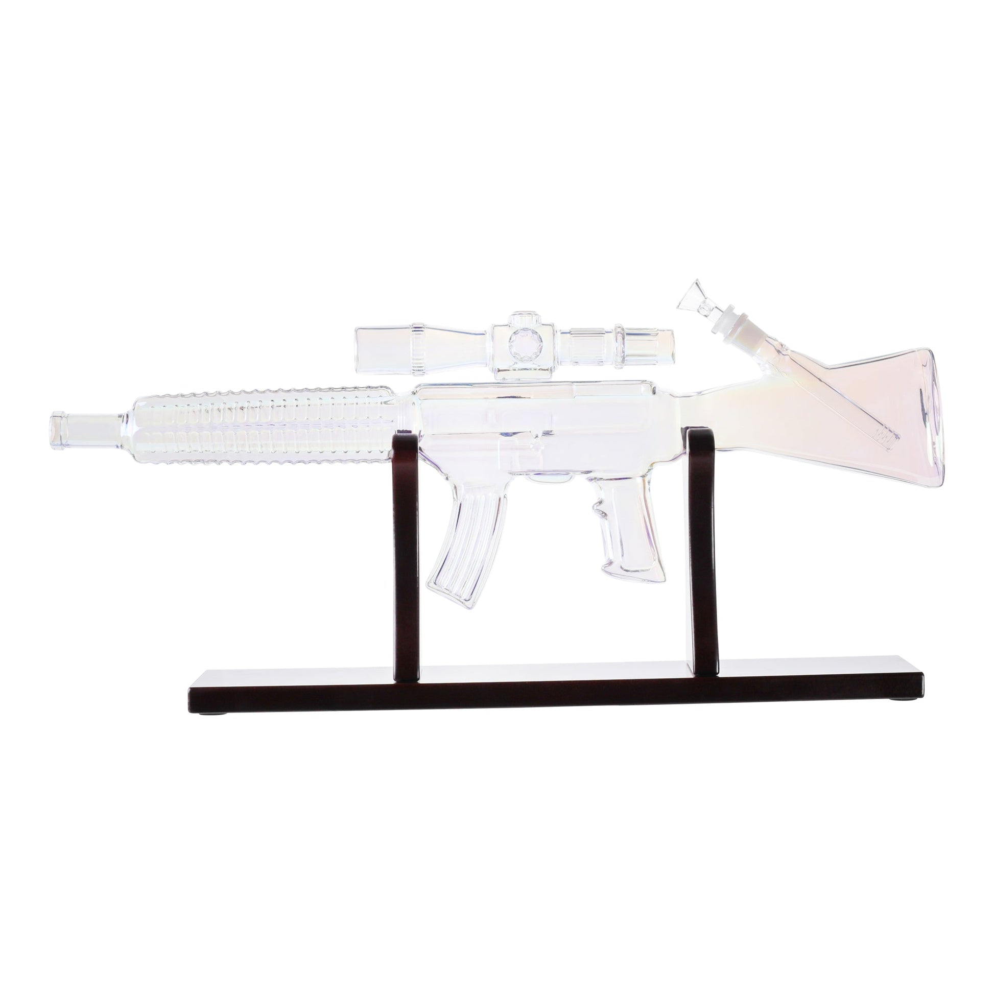 Iridescent AK-47 Bong 24in