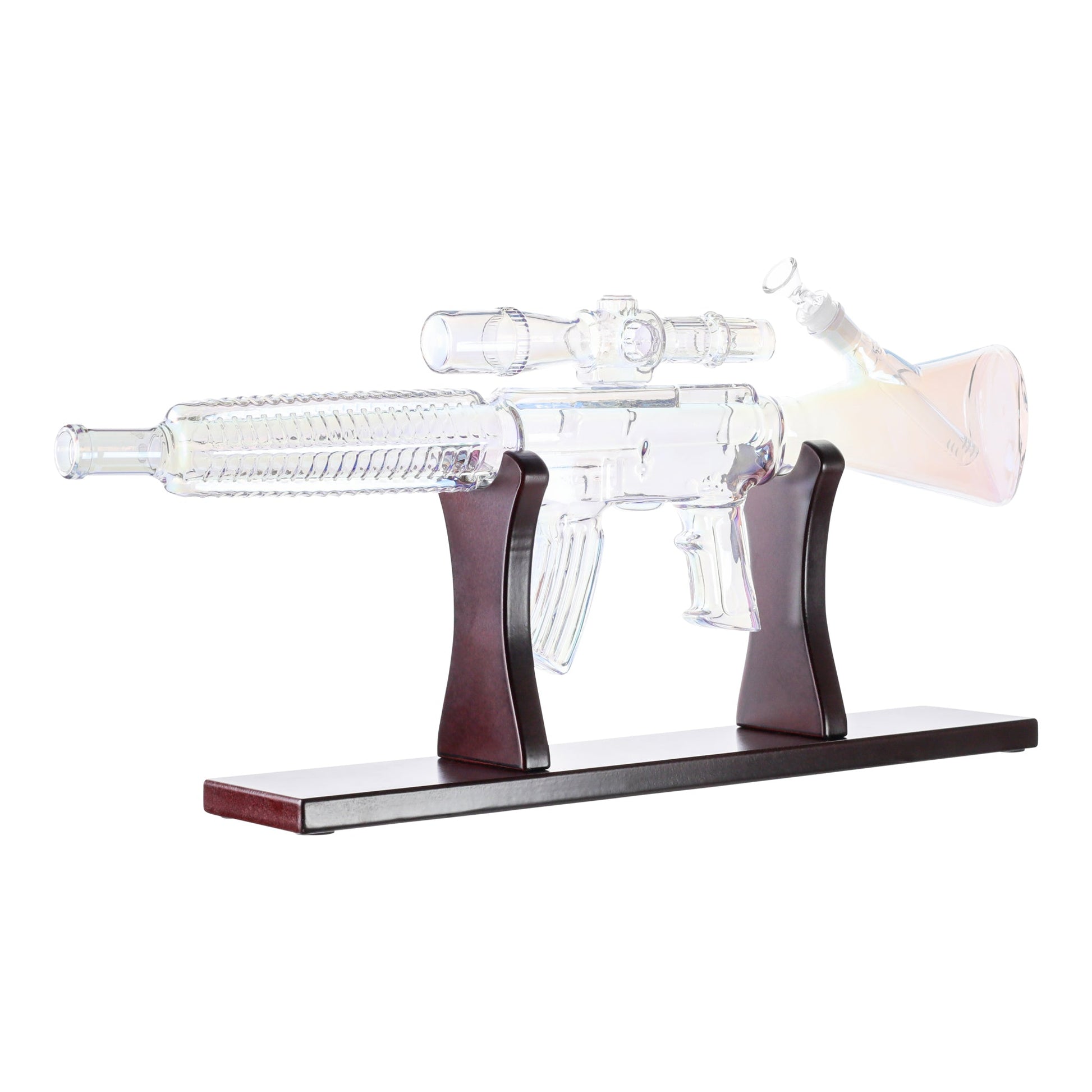 Iridescent AK-47 Bong 24in