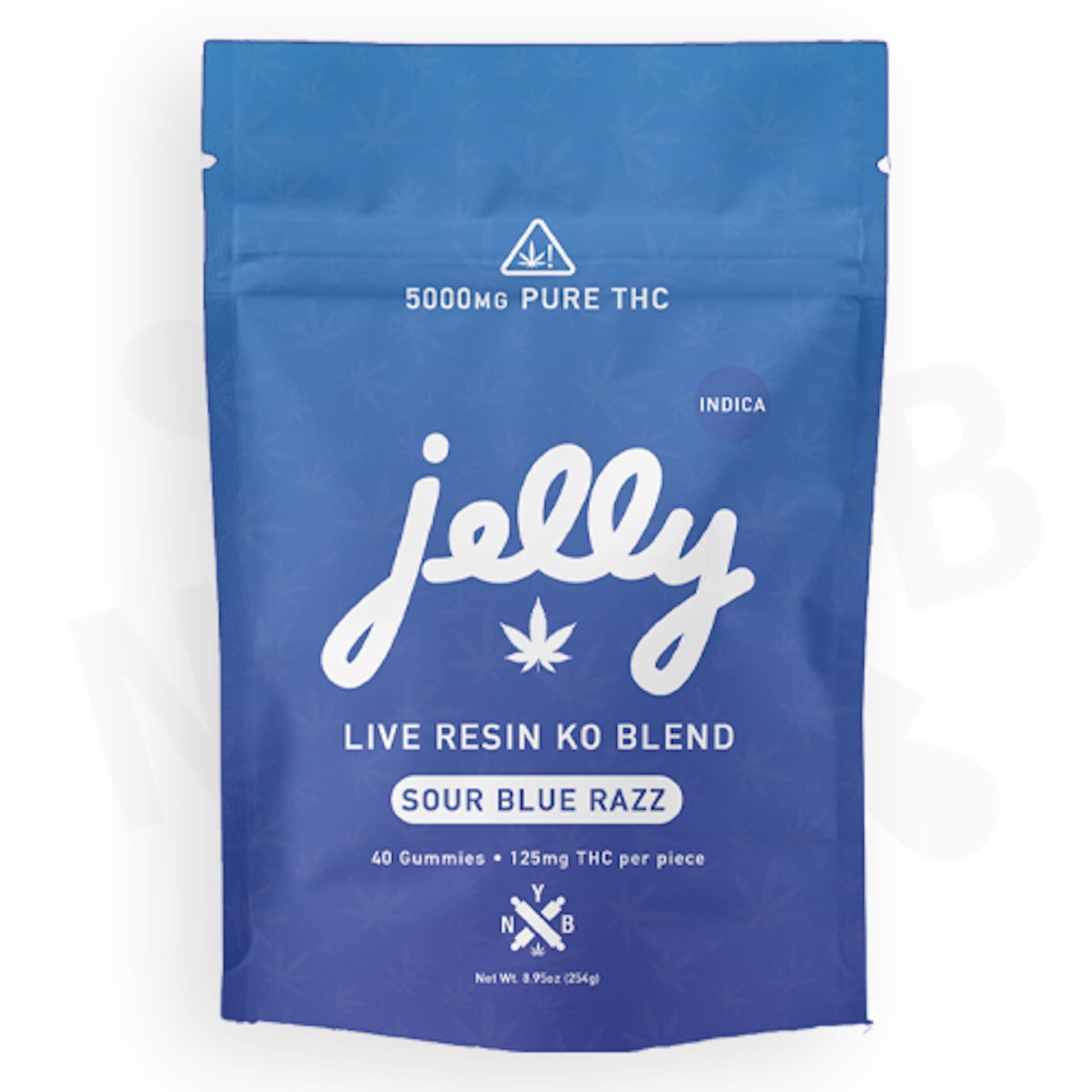Jelly KO Live Resin Blend Gummies 5000mg