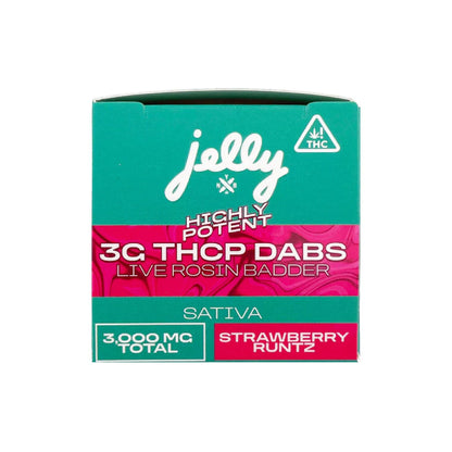 Jelly THC-P Live Rosin Badder 3000mg