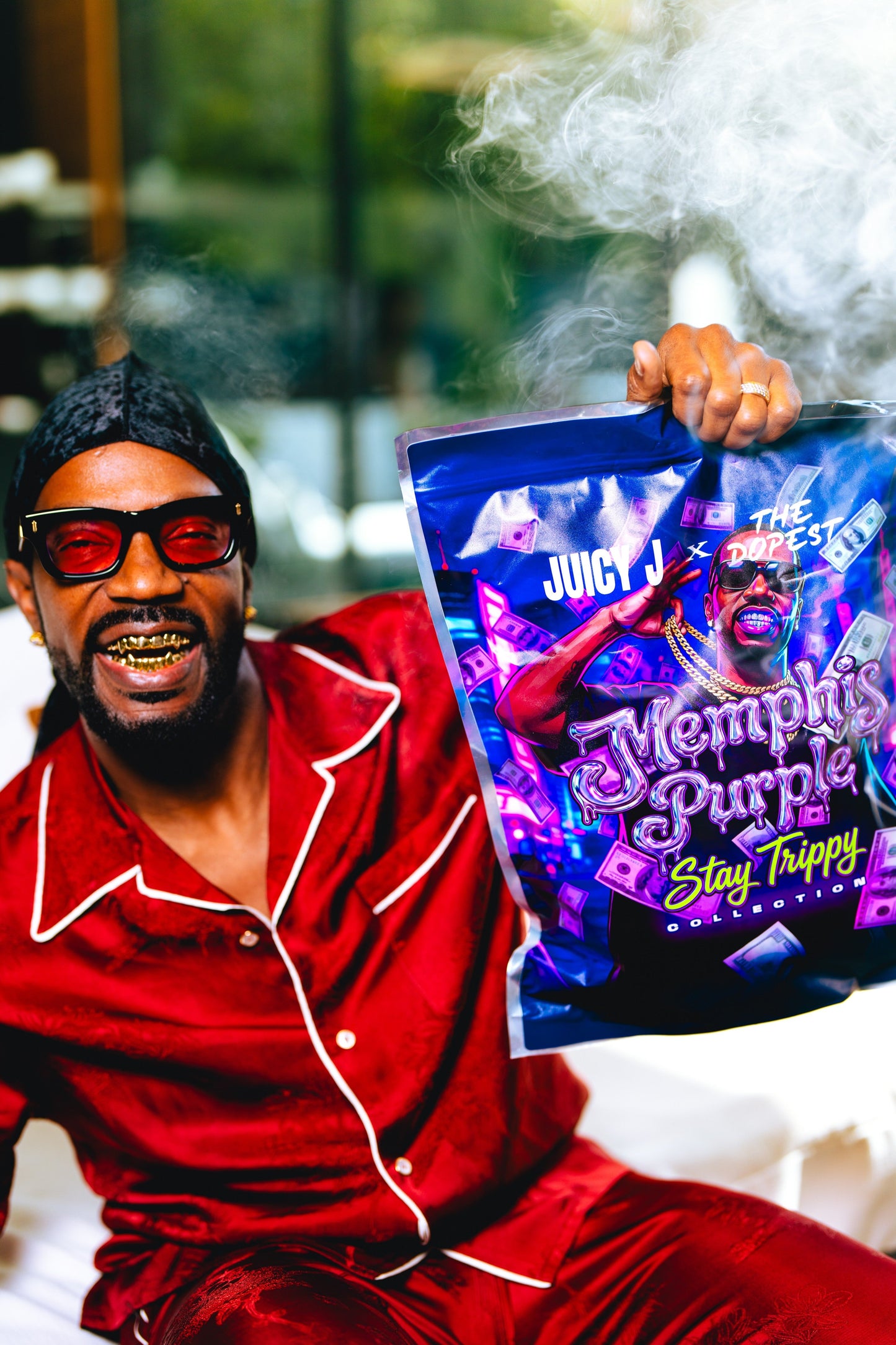 Juicy J X The Dopest Memphis Purple Indica-Dominant Hybrid THCa Indoor Flower 3.5g