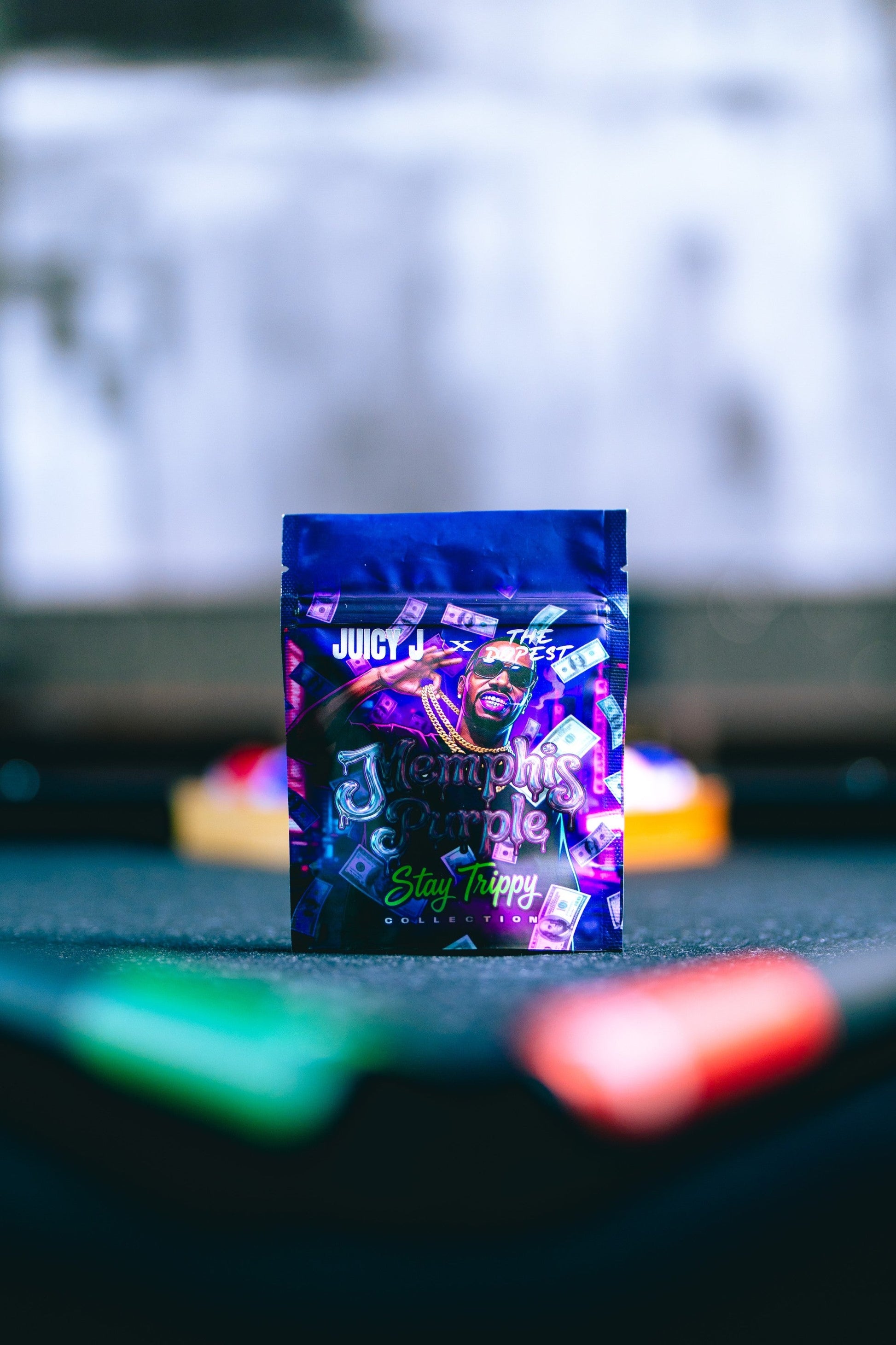 Juicy J X The Dopest Memphis Purple Indica-Dominant Hybrid THCa Indoor Flower 3.5g