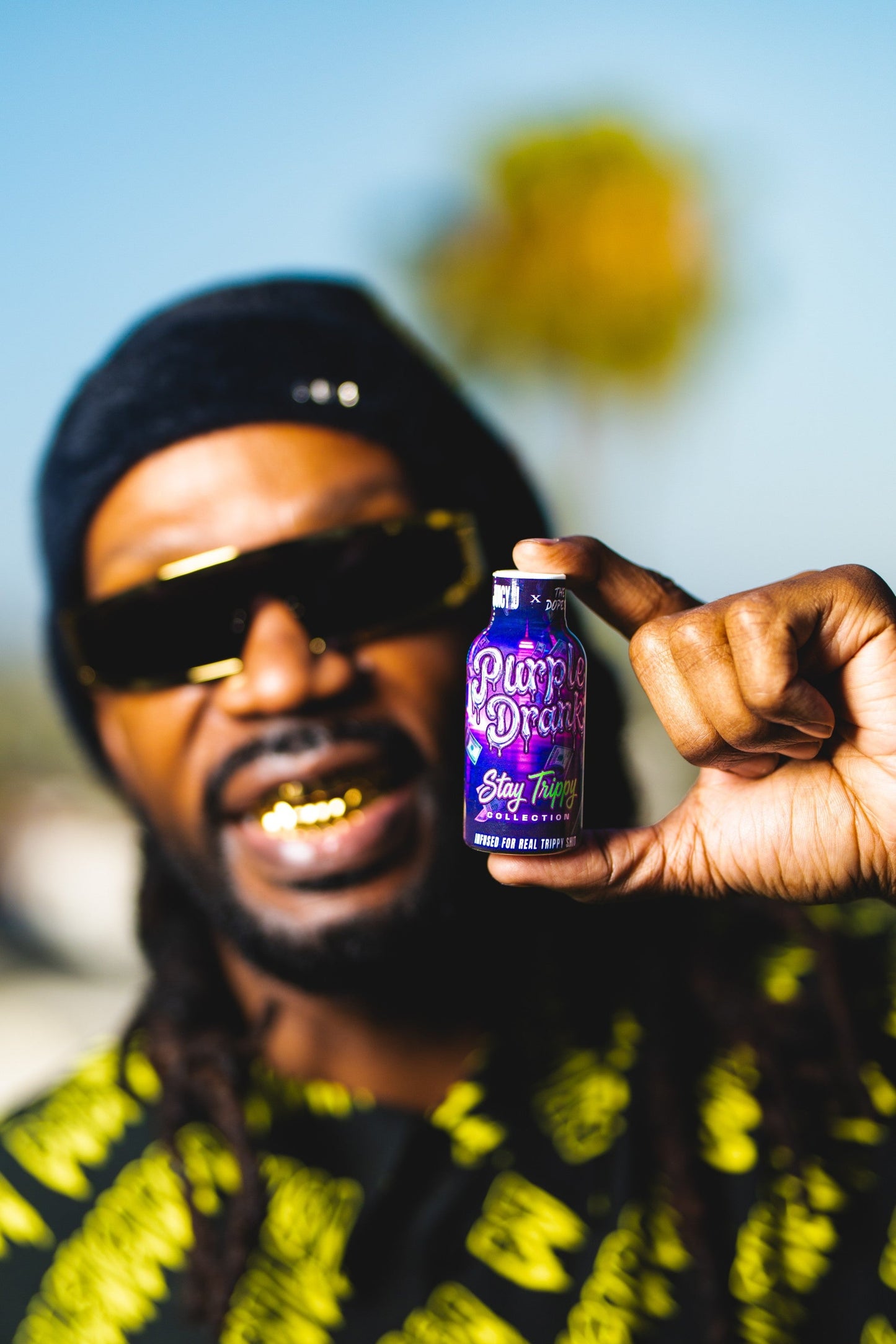Juicy J X The Dopest Purple Drank Infused Syrup 200mg