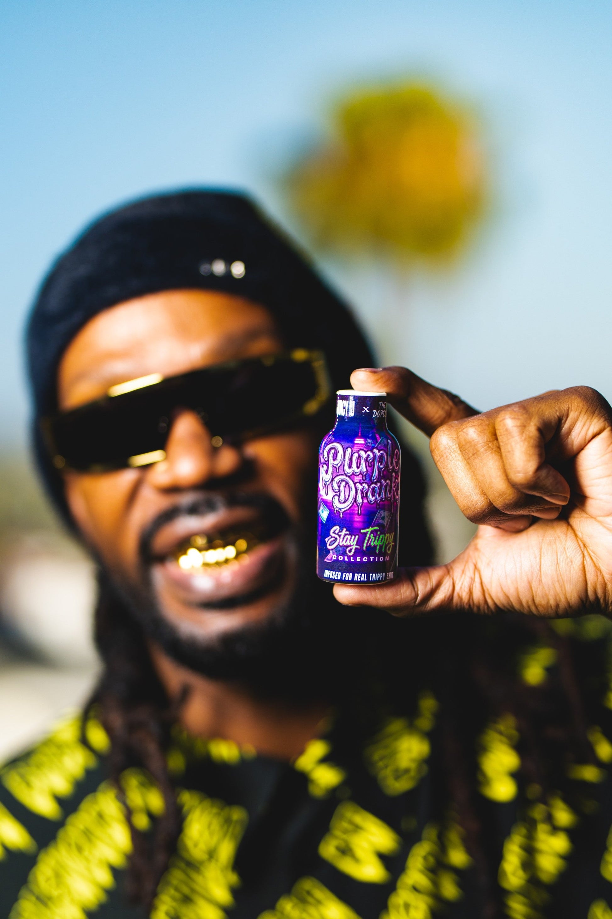 Juicy J X The Dopest Purple Drank Infused Syrup 200mg