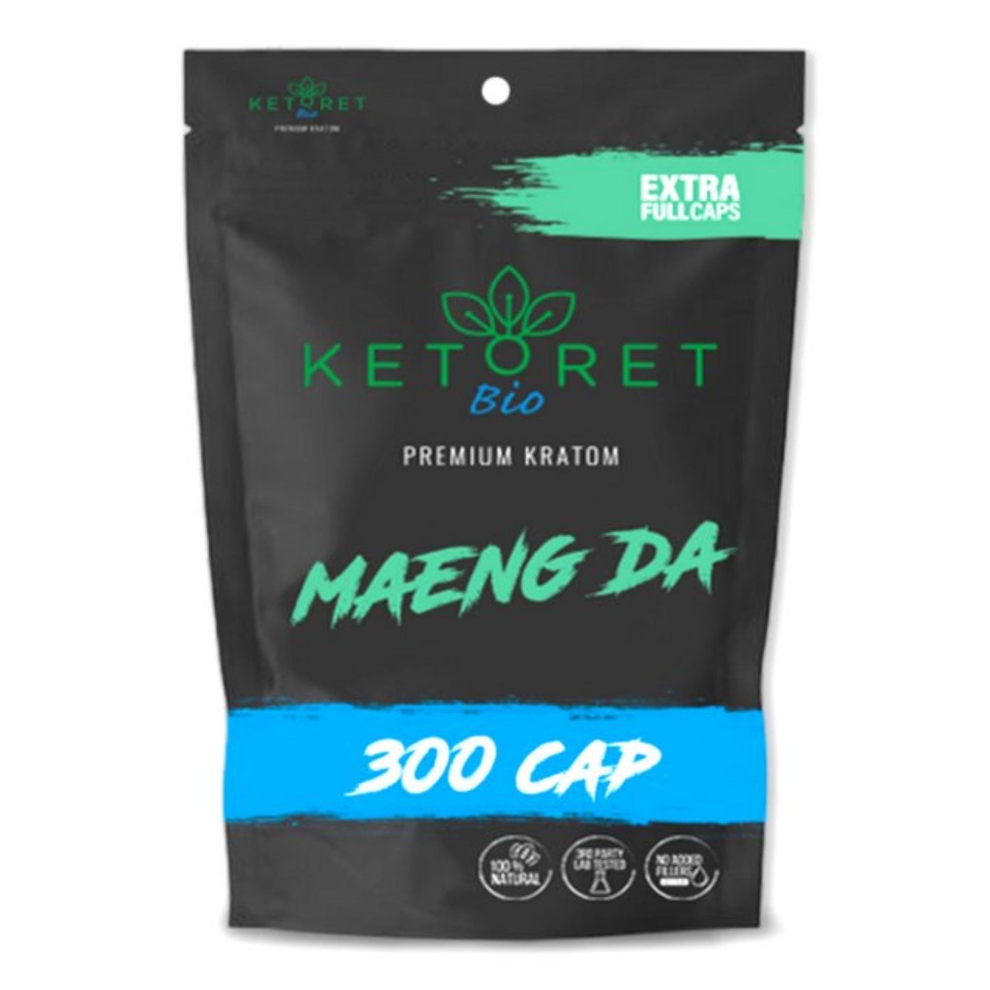 Ketoret Bio Kratom Capsules 100 Count