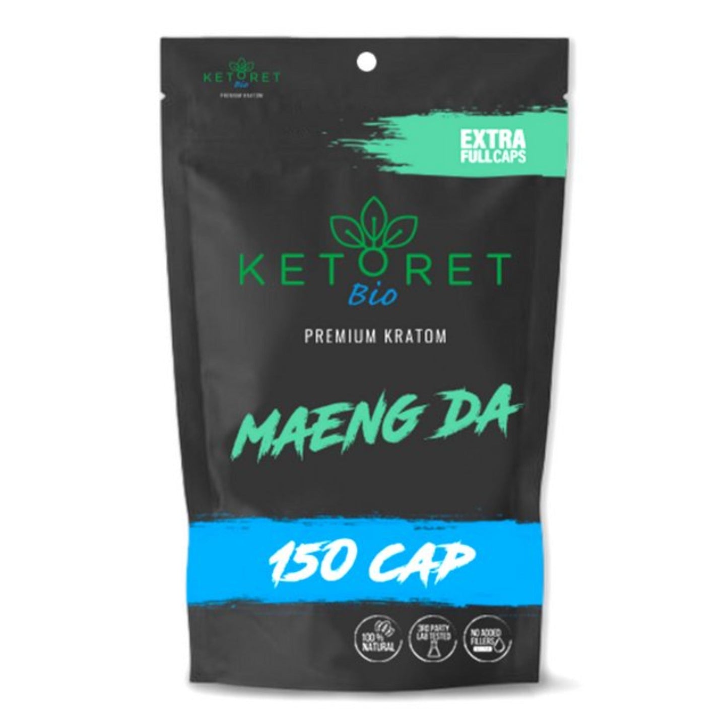 Ketoret Bio Kratom Capsules 100 Count
