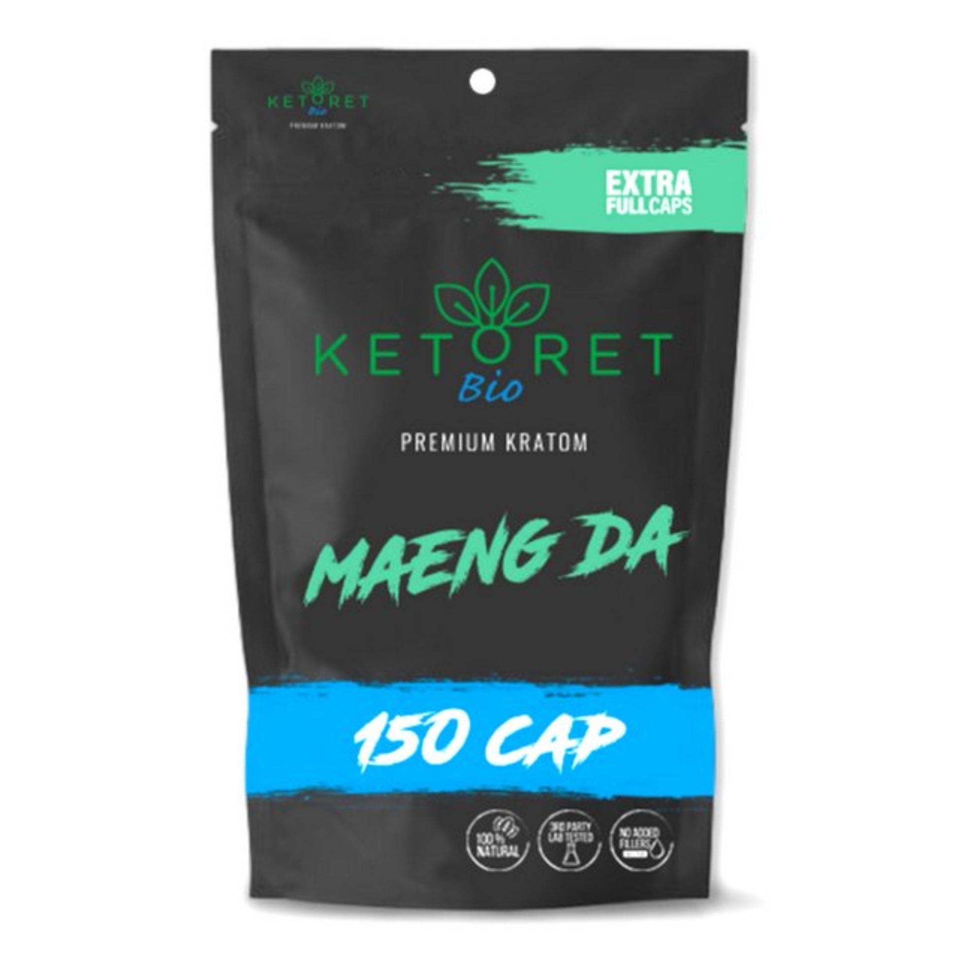 Ketoret Bio Kratom Capsules 100 Count