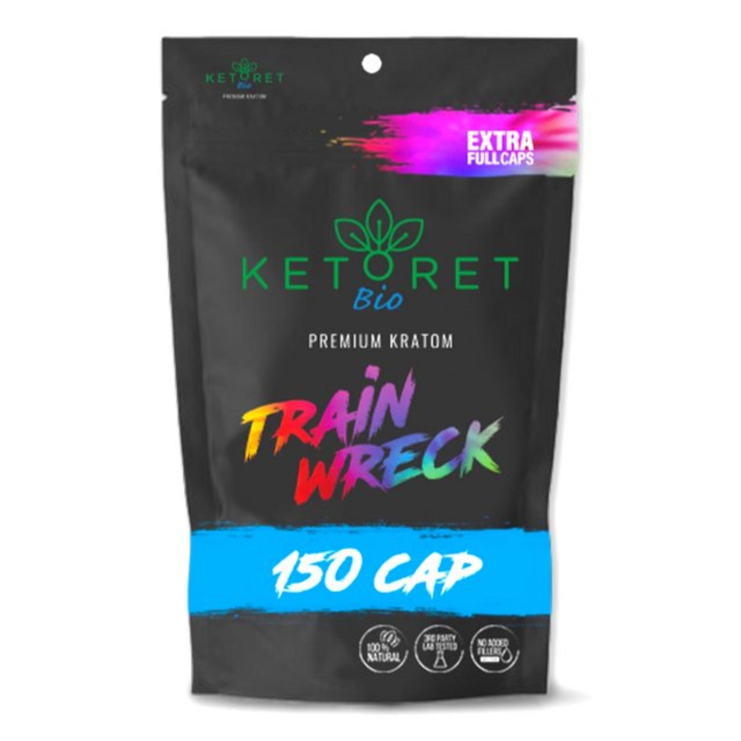Ketoret Bio Kratom Capsules 100 Count
