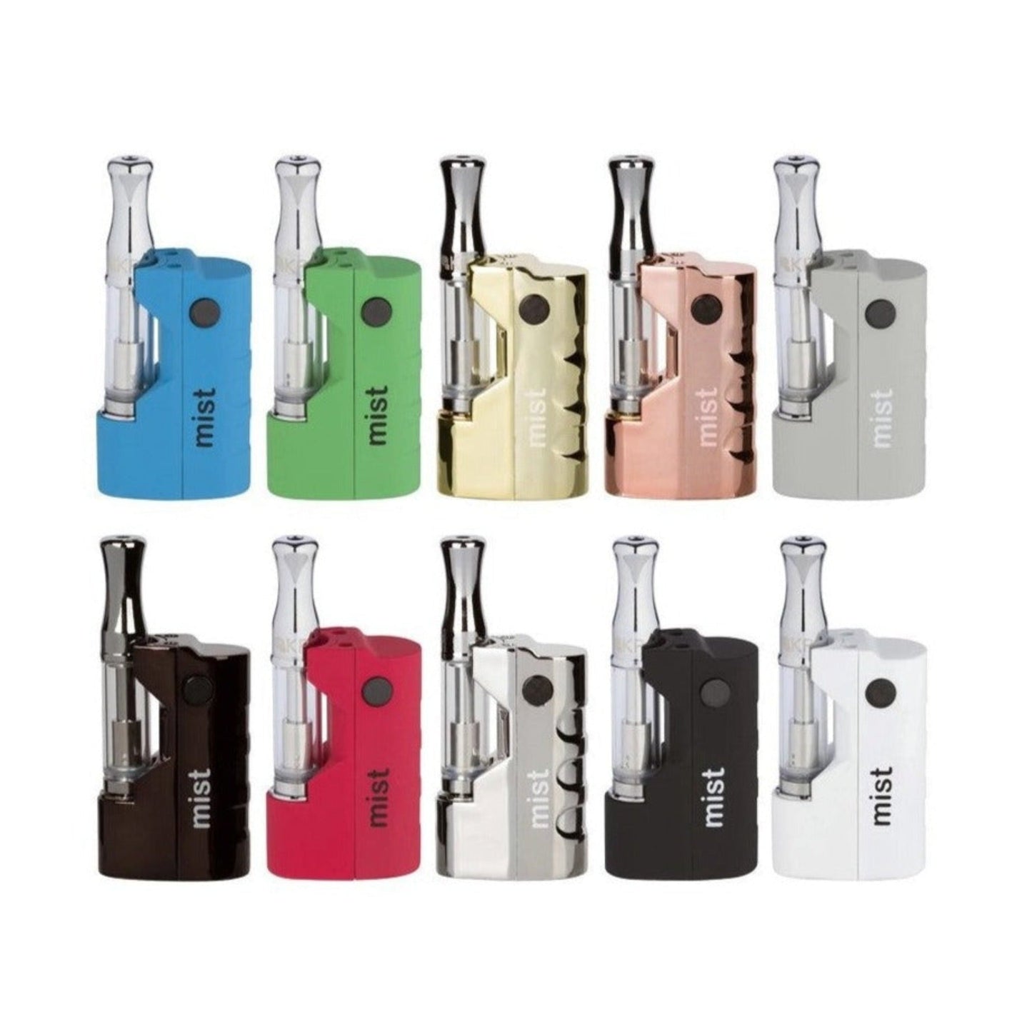 Kind Pen Mist 500mAh Adjustable Voltage 510 Thread Vape Battery