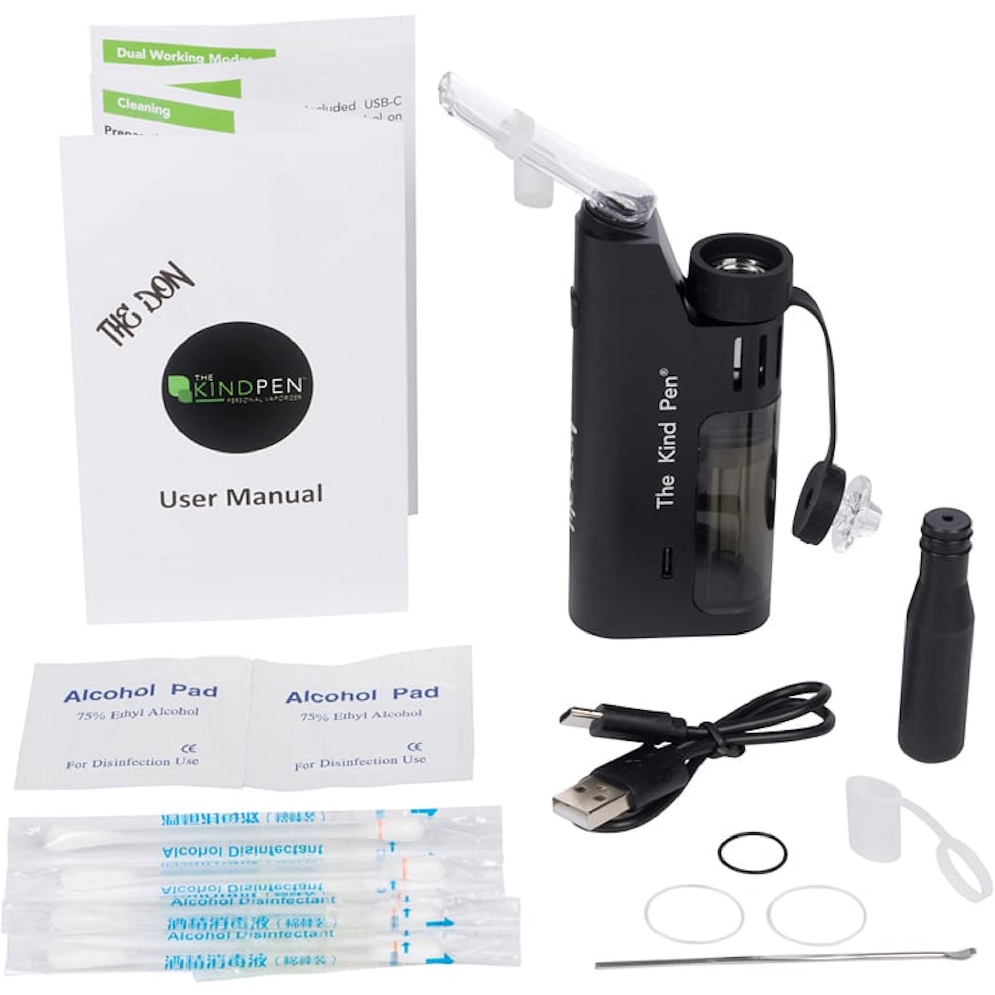 The Kind Pen Don E-Rig Vaporizer 5in