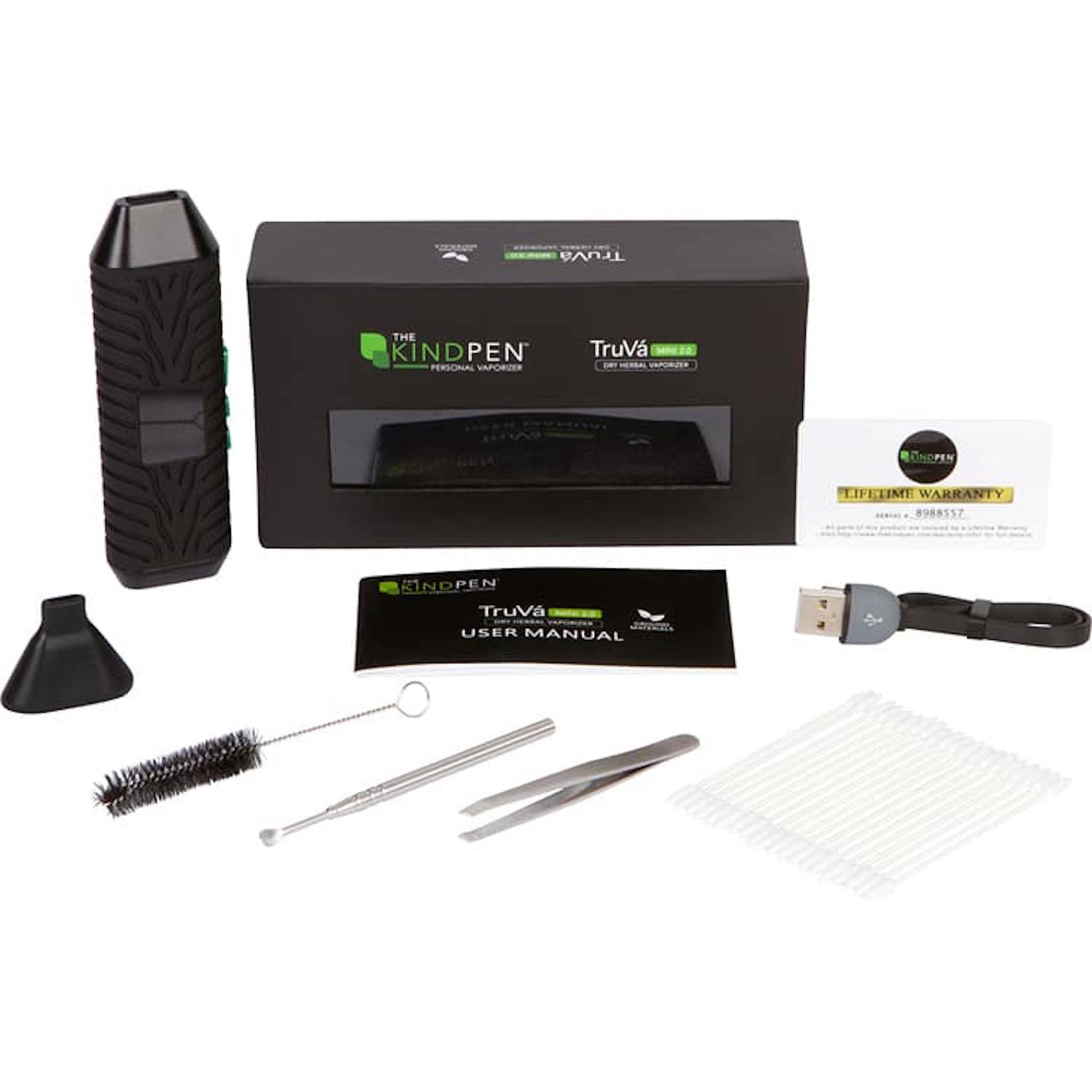 Kind Pen Truva Mini 2.0 Dry Herb Vaporizer 5in
