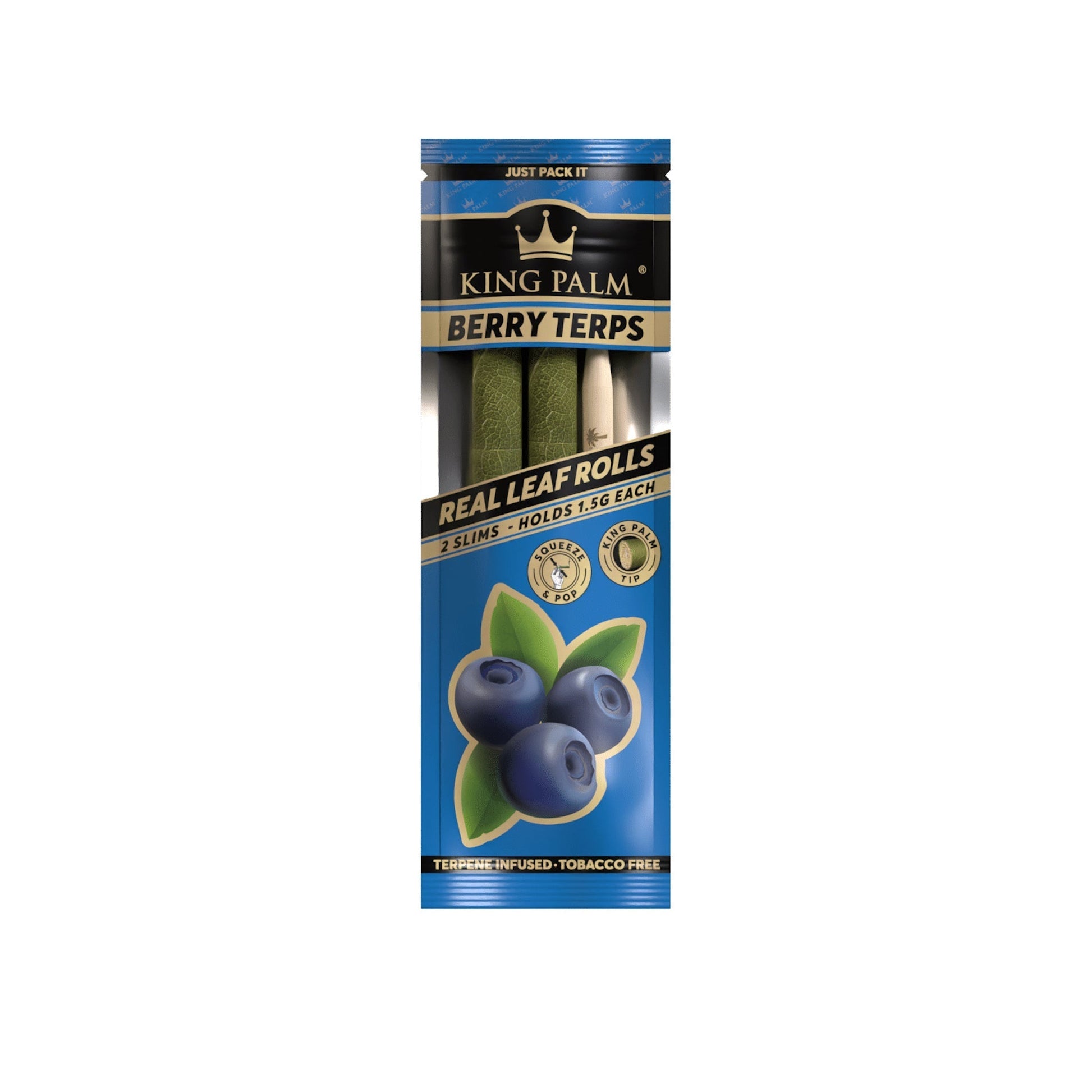King Palm Slims Blunt Wraps 2 Pack