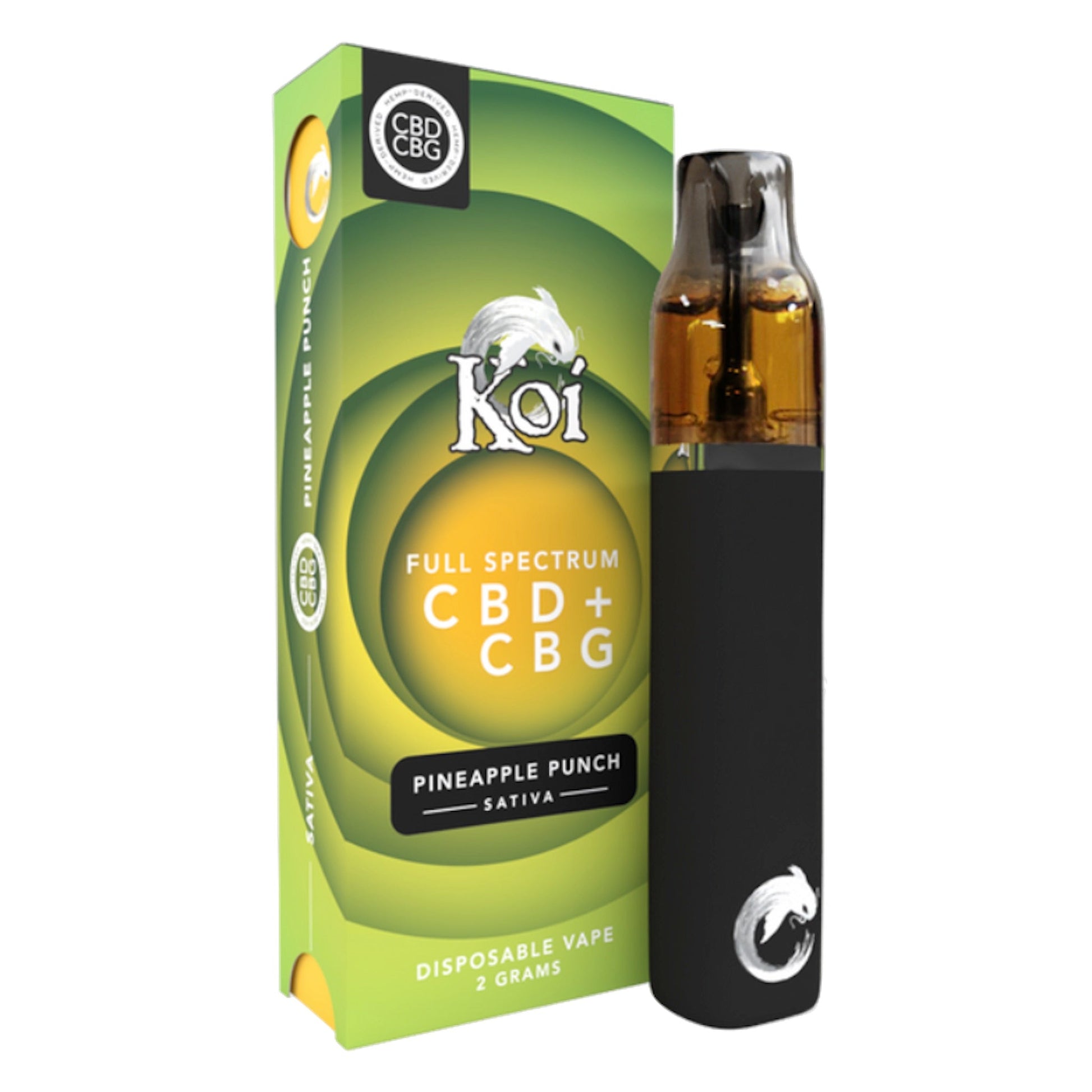 Koi CBD CBG Pineapple Punch Vaporizer 2000mg