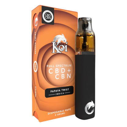 Koi CBD CBN Papaya Twist Vaporizer 2000mg Indica