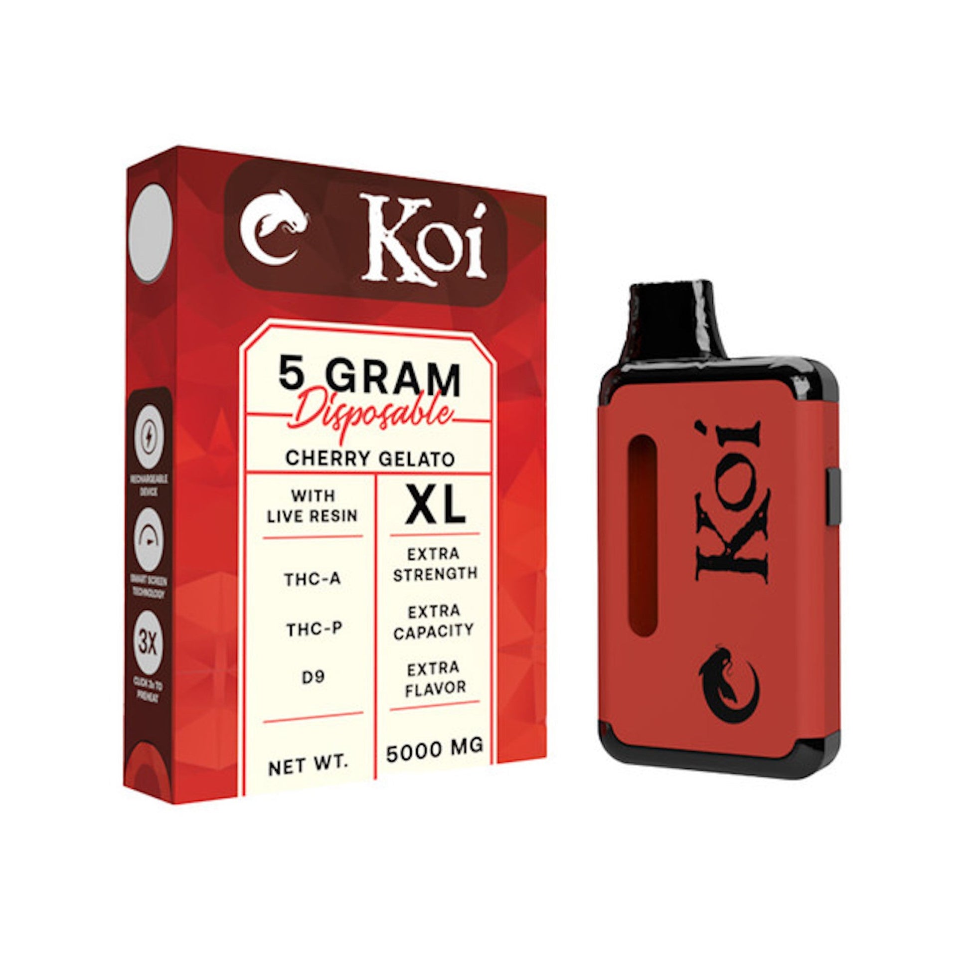 Koi THC-A Blend Vaporizer 5000mg