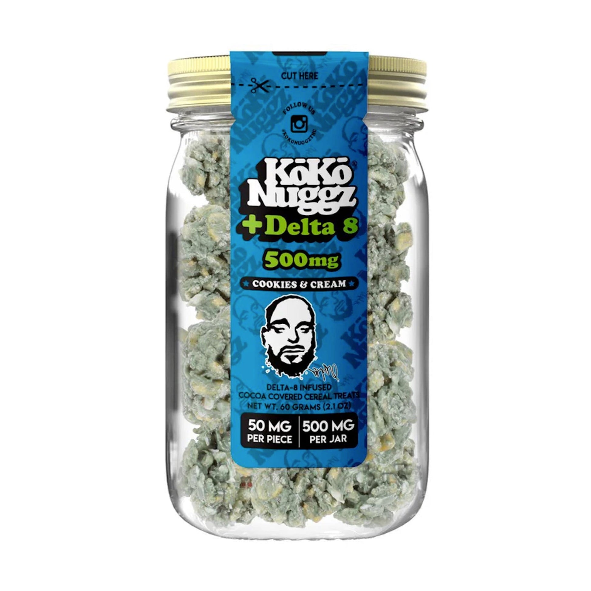 Koko Nuggz Delta 8 Cereal Treats 500mg