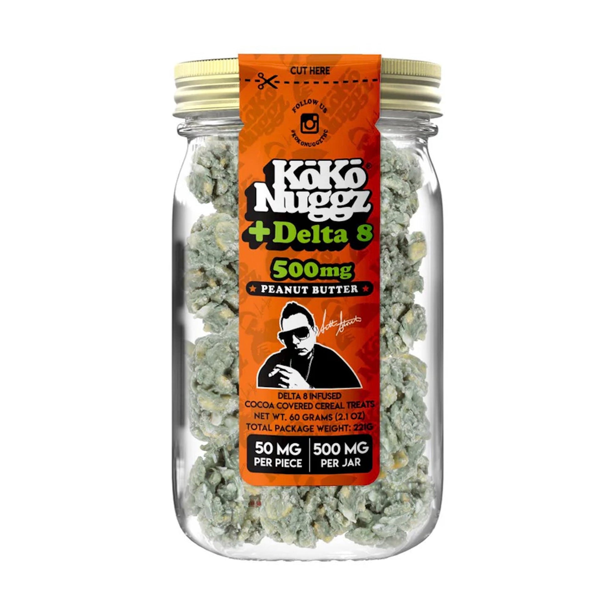 Koko Nuggz Delta 8 Cereal Treats 500mg