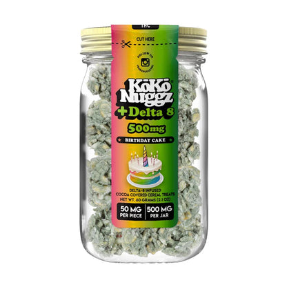 Koko Nuggz Delta 8 Cereal Treats 500mg