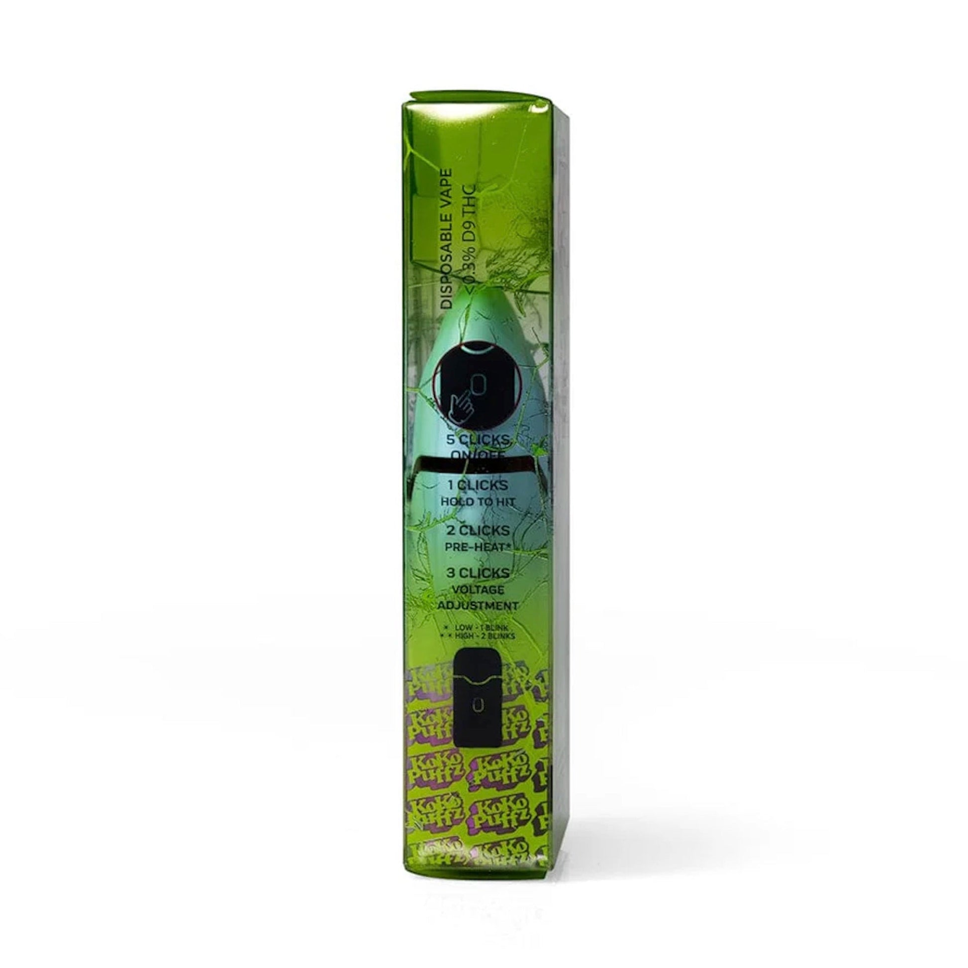 Koko Nuggz Koko Puffz Delta 8 + THC-A Vaporizer 3000mg